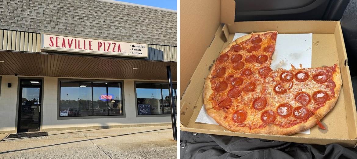Seaville Pizza Menu