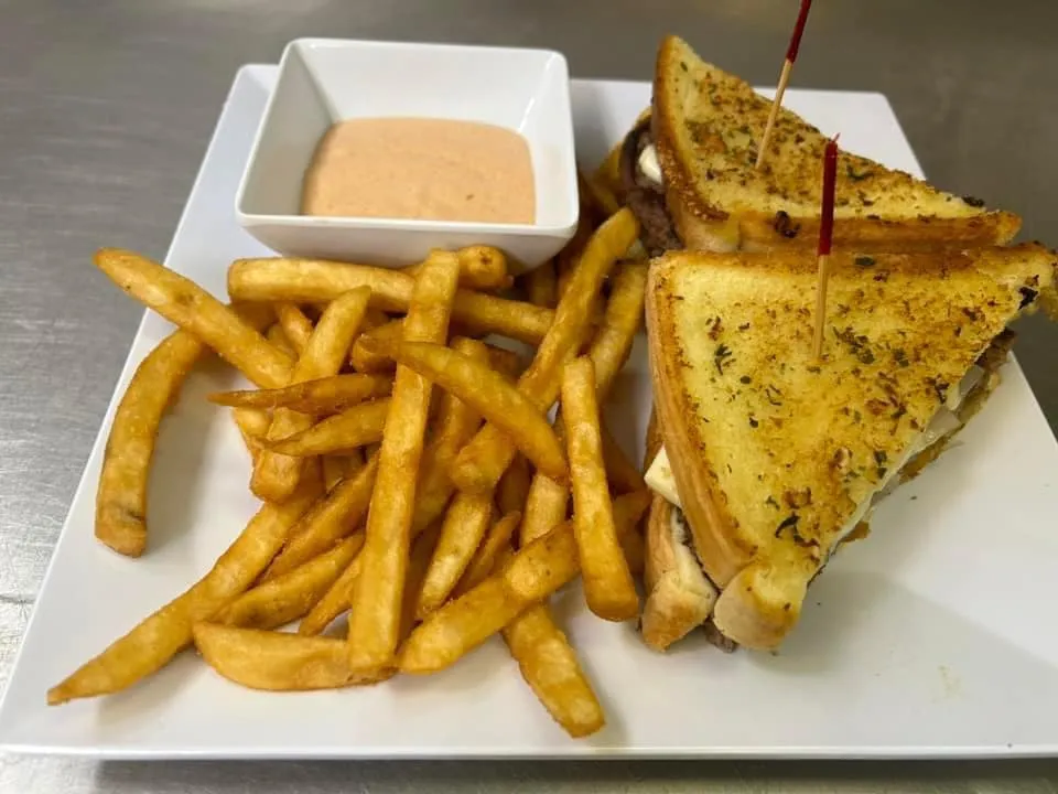 Grilled Cheese with French Fries