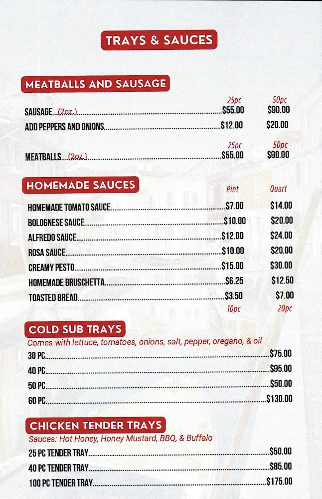 Seaville Pizza Menu image 1
